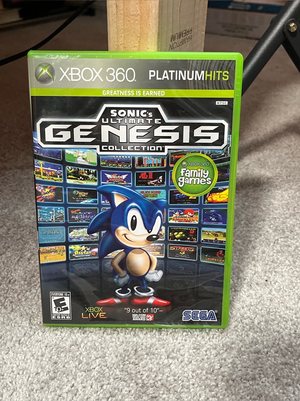 Sonic's Ultimate Genesis Collection Microsoft Xbox 360 Complete And Tested